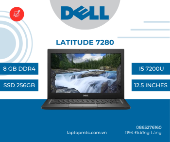 DELL 7280 I5/7200U/8GB/256GB/HD
