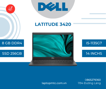 Dell Latitude 3420 Core i5-1135G7 | 8GB | 256GB | 14 inch FHD