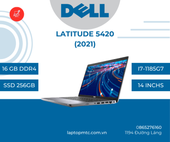 Dell Latitude 5420 (2021) Core i7-1185G7| 16GB| 256GB| 14 inch FHD